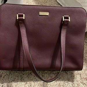 Maroon Kate Spade Purse